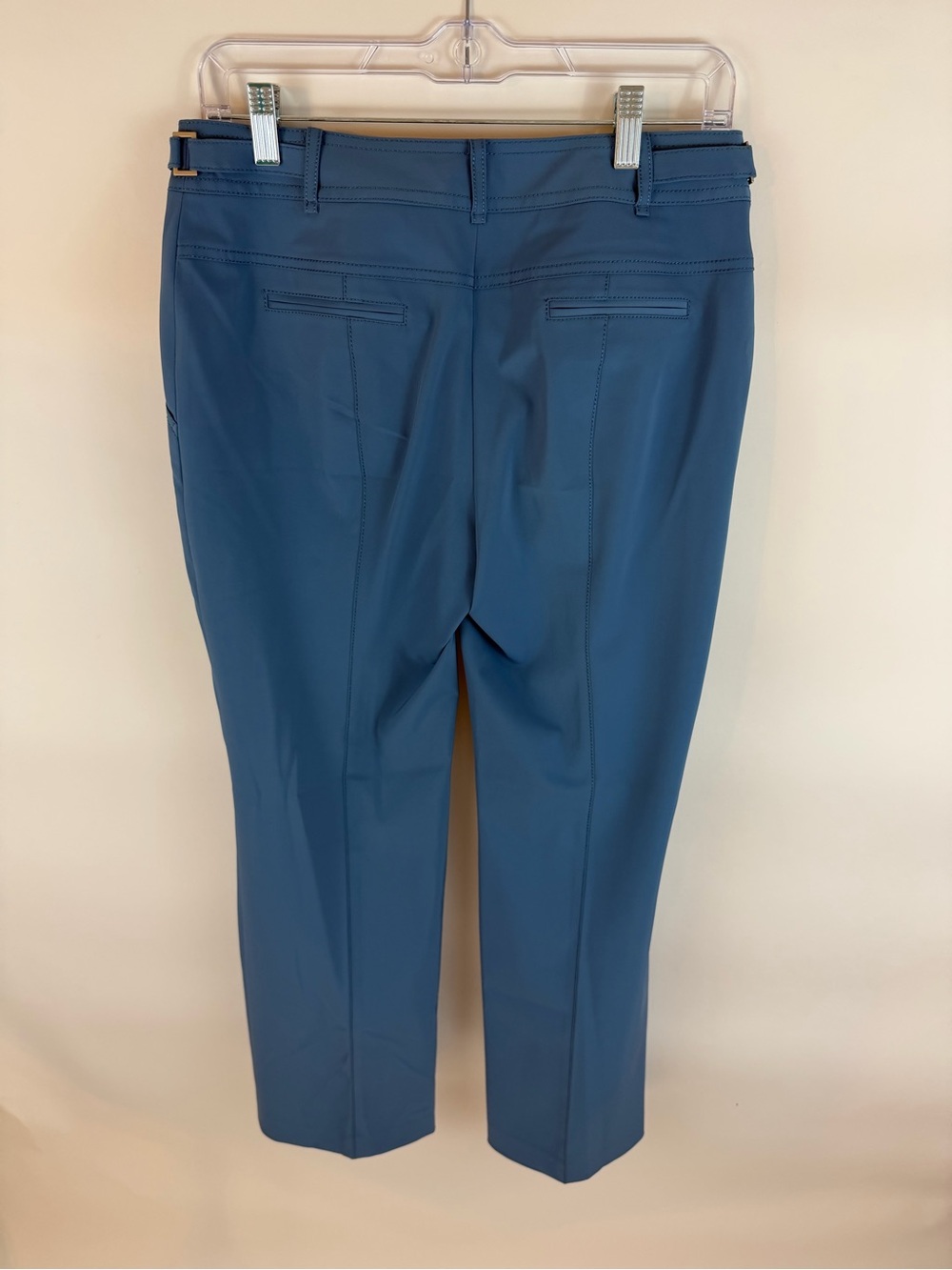 She’s Miss Blue Tailored Straight Leg Trousers Pants Size 66 - Picture 5 of 8